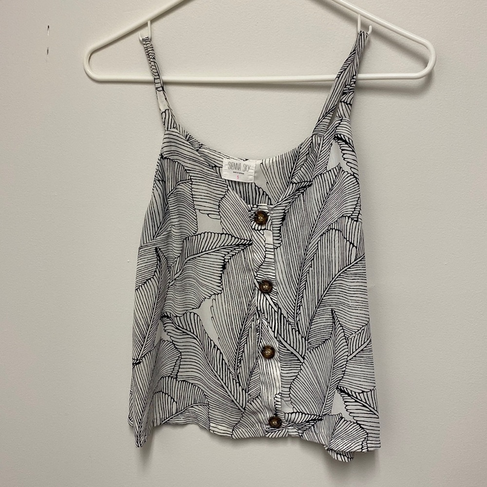 Small Floral Tank
